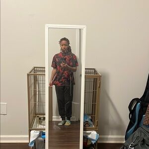 Red and Black Graphic T-Shirt